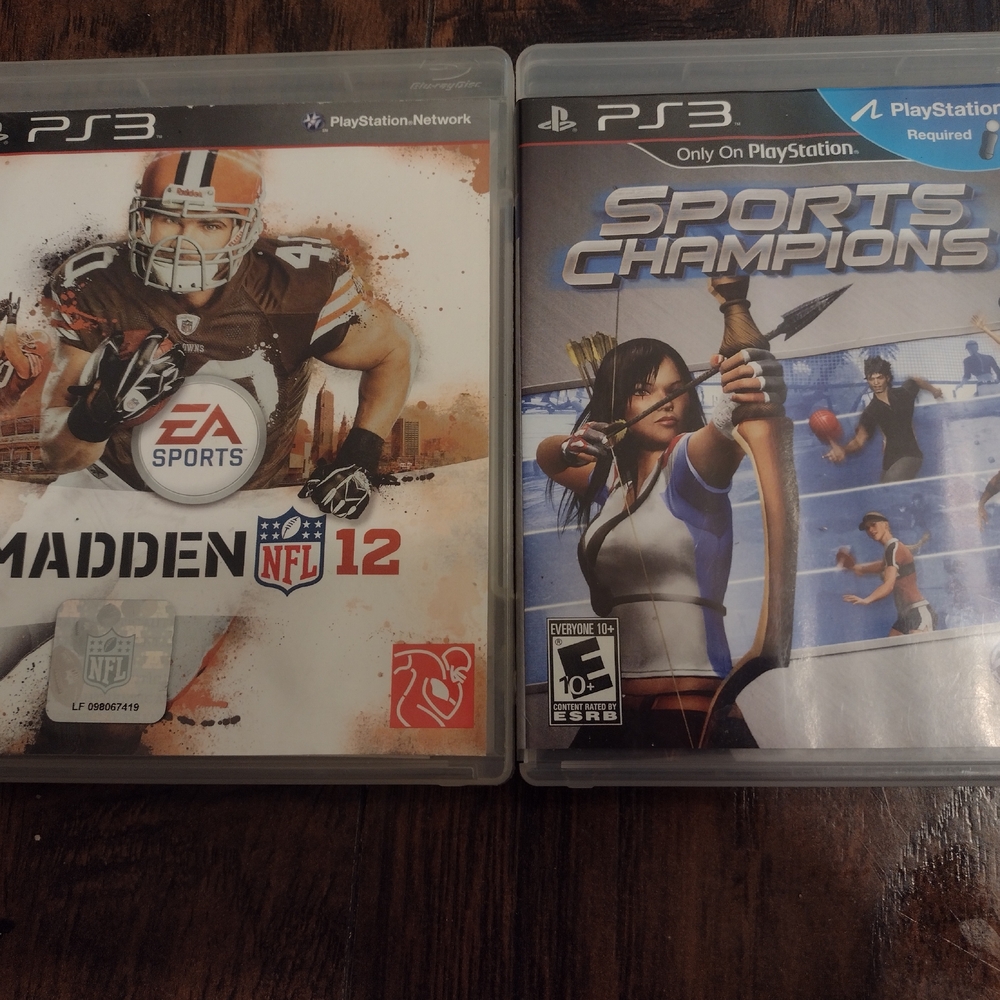 Black PS3 Sports Games Collection